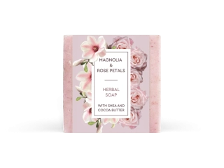 Refan Bylinné mýdlo"Magnolia and Rose Petals" 120g